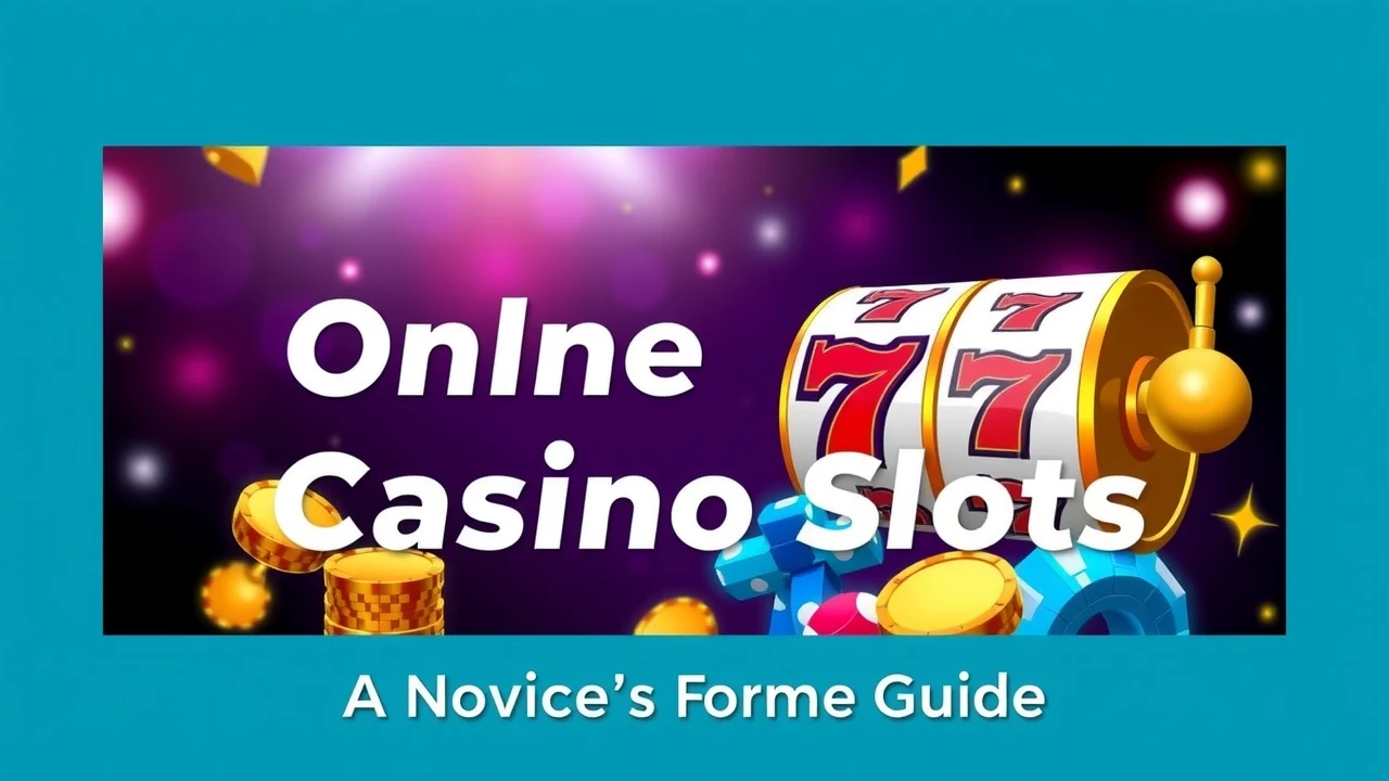 Conquering Online Casino Slots: A Novice's Fortune Guide